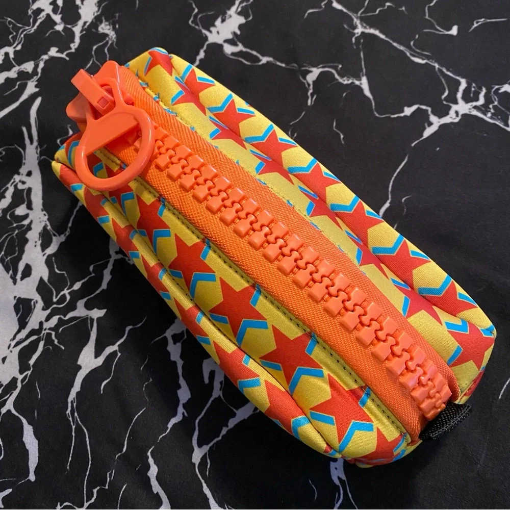 JUMBO ⭐️ Plastic Zipper Pencil Case